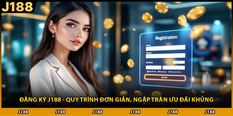 Đăng Ký J188 - Quy Trình Đơn Giản, Ngập Tràn Ưu Đãi Khủng